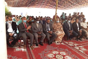 VISITE DE LA MINISTRE DES AFFAIRES SOCIALES, DE L’ENFANCE ET DE LA FAMILLE AU CENTRE EL WAFA